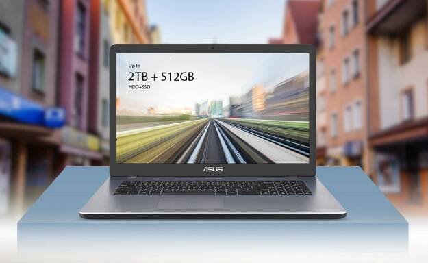 Notebook Asus M705BA-BX005T - ZÁNOVNÍ - 12 měsíců záruka (M705BA-BX005T)… | DATART