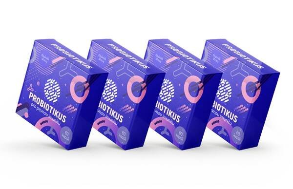 PROBIOTIKUS® - 4 balení - opravdu nejsilnější probiotika na trhu - PROBIOTIKUS