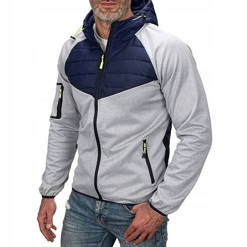 M905 vel M ZATEPLENÁ MIKINA / BUNDA S KAPUCÍ
