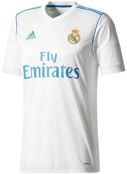 Real Madrid 2017-18 Home Kit