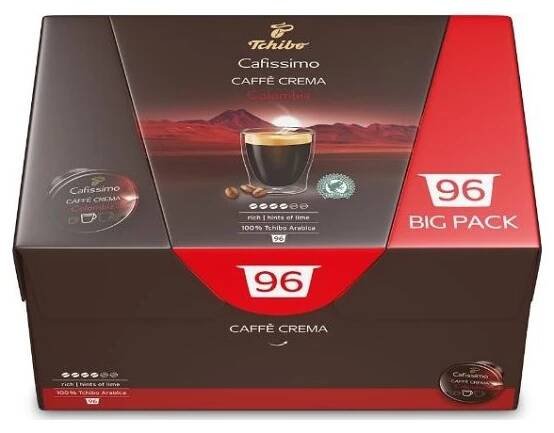 Tchibo Cafissimo Caffè Crema Colombia 96 ks od 739 Kč