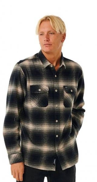 Pánská košile Rip Curl Count Flannel, Taupe