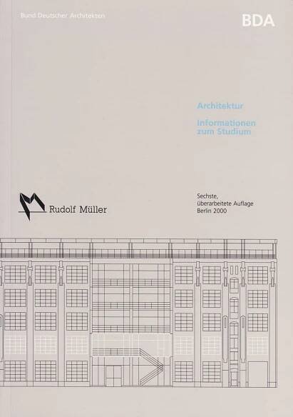 BDA Studienführer - mit Übersicht aller 72 Hochschulen in Deutschland (2000)