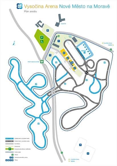 Vysočina Arena znovu otevřela tratě pro veřejnost | Vysočina-news.cz