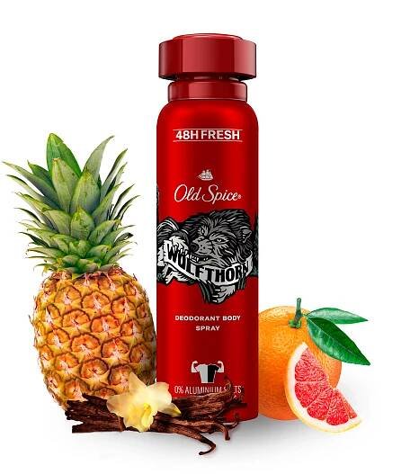 Old Spice deo sprej 150ml Wolf Thorn | Alemat.cz 