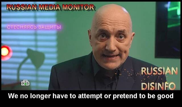 Zakhar Prilepin says Russia no longer has to pretend to be good