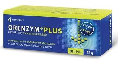 Orenzym Plus 50 tablet od 93 Kč - Heureka.cz