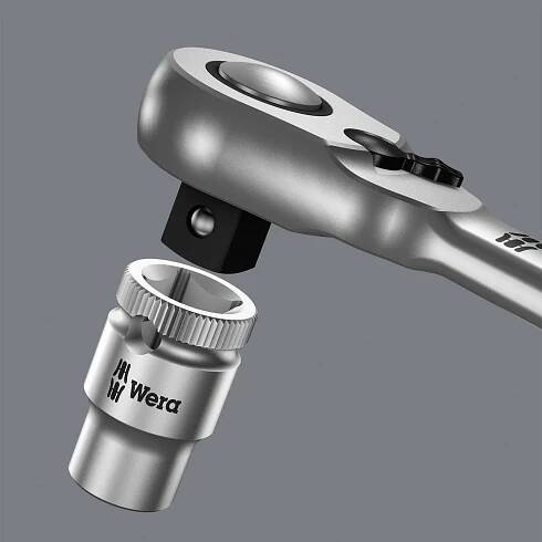 Wera Zyklop Metal 8004 A 05004004001 ráčna 1/4" (6,3 mm) 141 mm