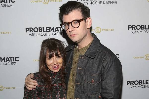 Natasha Leggero & Moshe Kasher (Photo: Jesse Grant/Getty Images for Comedy Central)