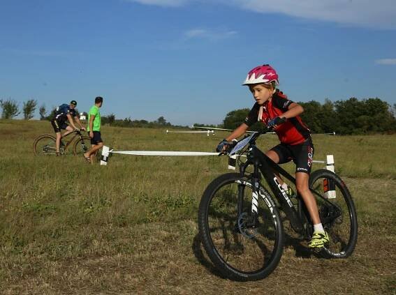 Slavkovský Šlapík: Závěrečný závod cyklistické série měly děti na střelnici