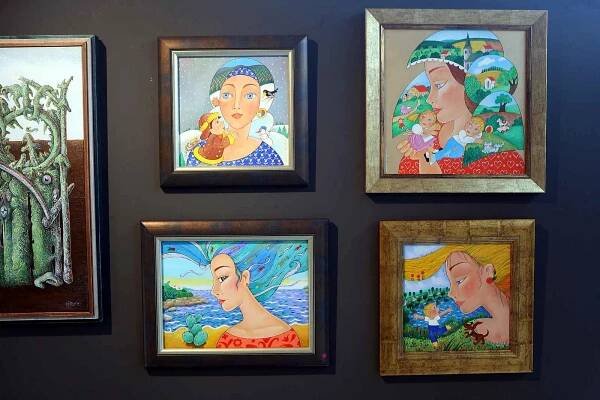 Zlínský vánoční salon v galerii Artrium