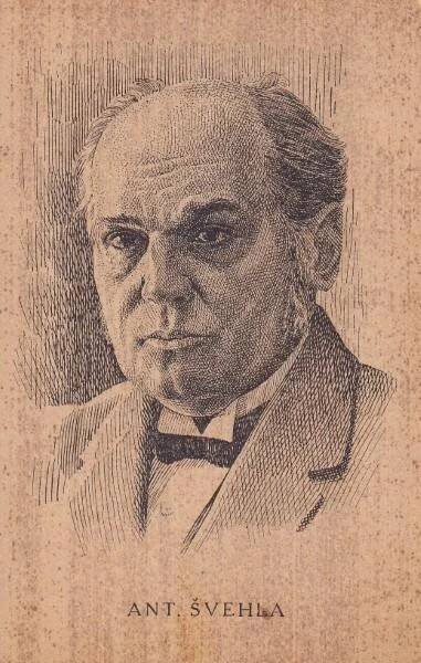 ANTONÍN ŠVEHLA - PŘEDSEDA VLÁDY - 392-PQ82