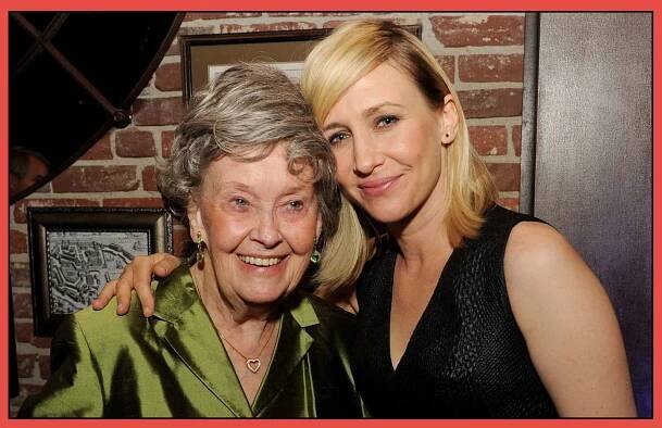 Lorraine Warren and Vera Farmiga