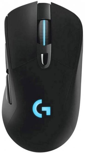 Logitech Gaming G703 Lightspeed optická herní myš, přenos bezdrátový, 6 tlačítko, 16000 dpi, černá