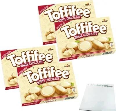 Produktbild von Toffifee White Chocolate Office Pack (4x125g Packung) + usy Block