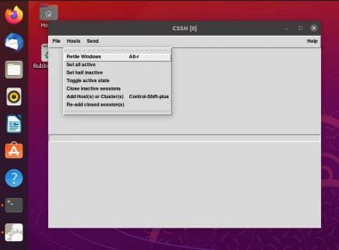 Clusterssh – Administer multiple ssh or rsh shells simultaneously – Ubuntu Geek