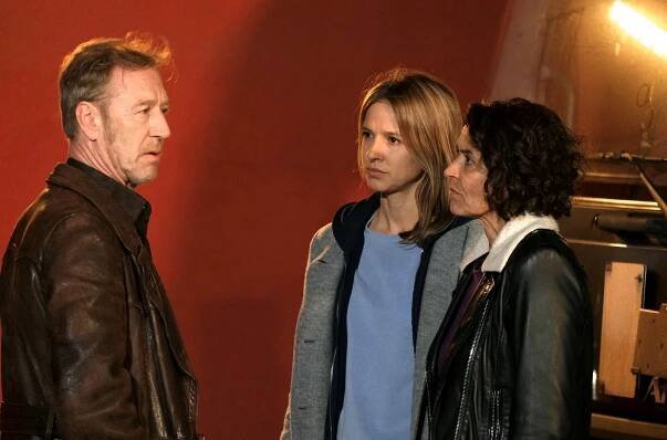 Místo činu - Hetzjagd - Z filmu - Oliver Stritzel, Lisa Bitter, Ulrike Folkerts