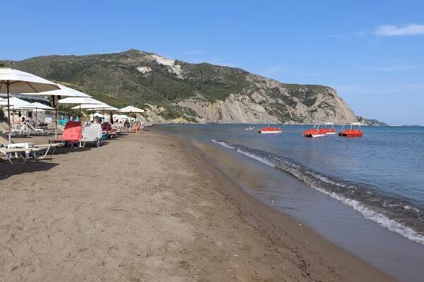 Pláž Kalamaki - ostrov Zakynthos (Řecko)