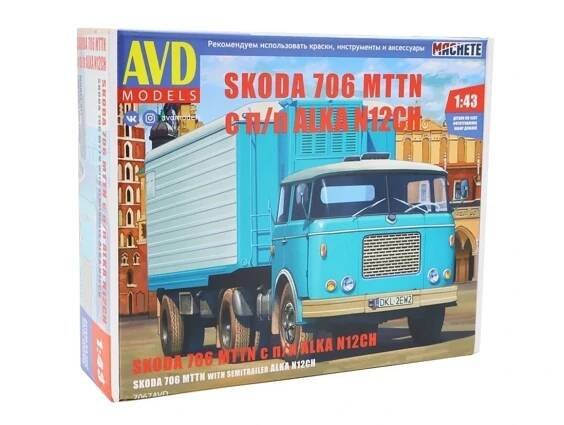 AVD Stavebnice Škoda LIAZ 706 MTTN s návěsem 1:43 od 1 195 Kč - Heureka.cz