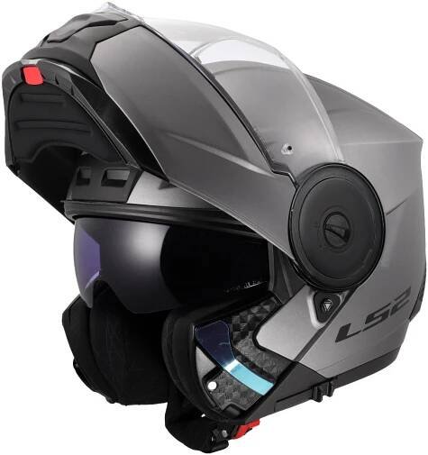 LS2 FF902 SCOPE II SOLID MATT TITANIUM-06 | Motoobchod.cz🏍️