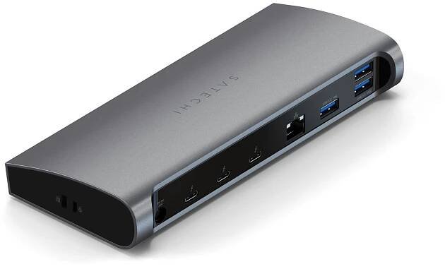 Dokovací stanice Satechi Aluminium Thunderbolt 4 Dock - Space Grey