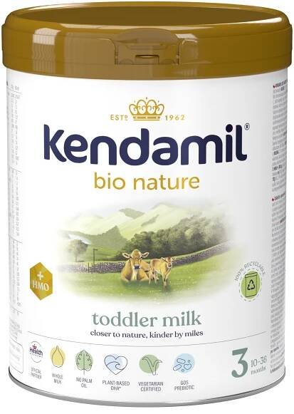 Kendamil BIO Nature 3 HMO plus 800 g od 499 Kč