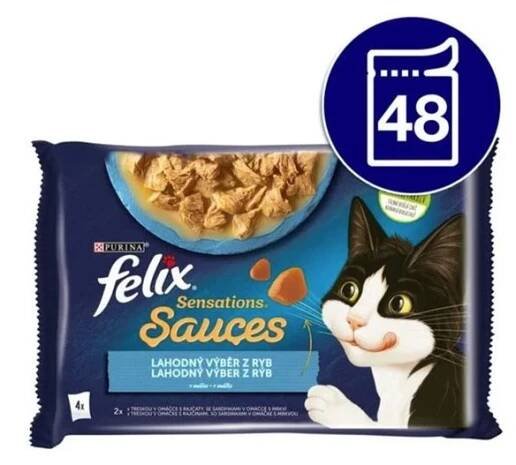 Felix SENSATIONS multipack treska, sardinky v omáčce 85 g