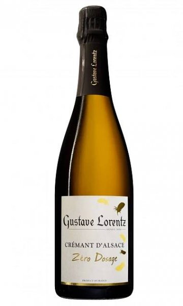 Cremant d ́Alsace Zero dosage 2019 - Gustave Lorentz, 0,75l