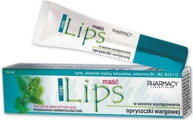 PHARMACY LABORATORIES LIPS HELP mast na opary 10 ml