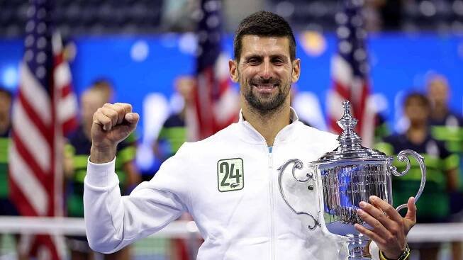 Novak Djokovic counts four US Open titles from 10 finals among his 24 major trophies.