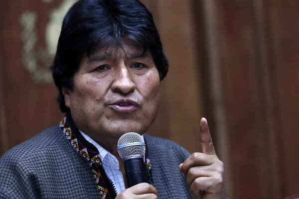 Bolivia's former President Evo Morales.