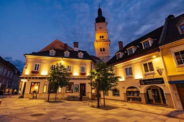 Wolfsberg in Kärnten: Kleine historische Stadt