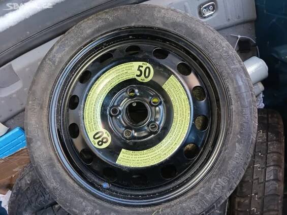 5x112 16 dojezdové úzké kolo Vw Škoda Seat Audi