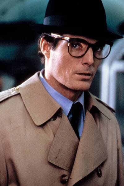 Christopher Reeve in "Superman IV"