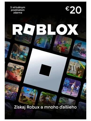 Roblox dárková karta 50 € SK od 1 216 Kč - Heureka.cz