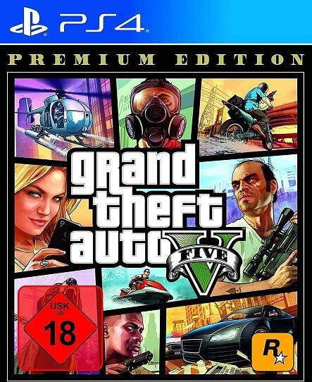Grand Theft Auto V Premium Edition PS4-Spiel