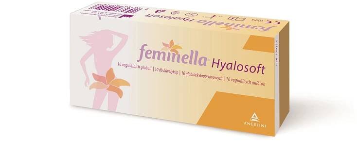 Feminella Hyalosoft 10 vaginálních globulí