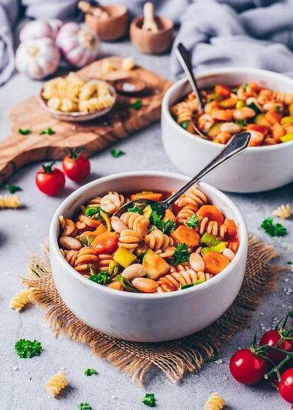 Vegan Minestrone Soup