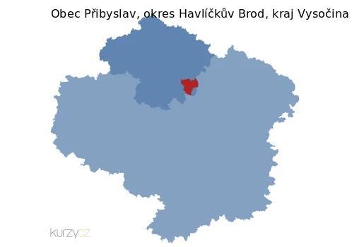 Přibyslav v kraji Vysočina