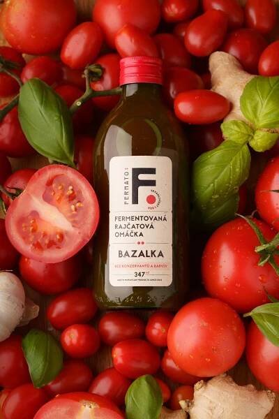 FerMato Fermentovaná rajčatová omáčka bazalka 347 ml