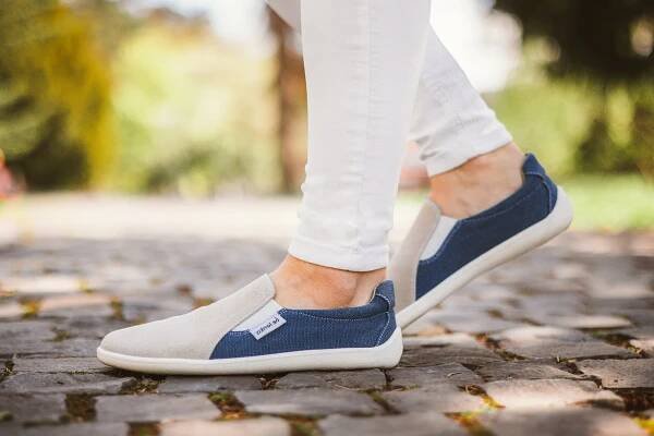 boty Be Lenka Eazy - Vegan Sand & Blue