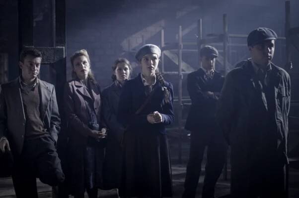 Krzysztof Szczepaniak, Vanessa Aleksander, Marta Mazurek, Maja Szopa - Wojenne dziewczyny - Episode 1 - Z filmu