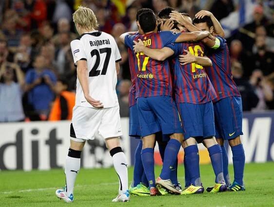 Plzeň ubránila Messiho. Barcelona jí dala jen dva góly