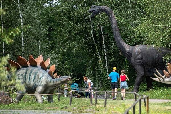DinoPark v Doubravě na Karvinsku.
