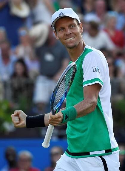 Berdych v exhibici před Wimbledonem porazil Nadala