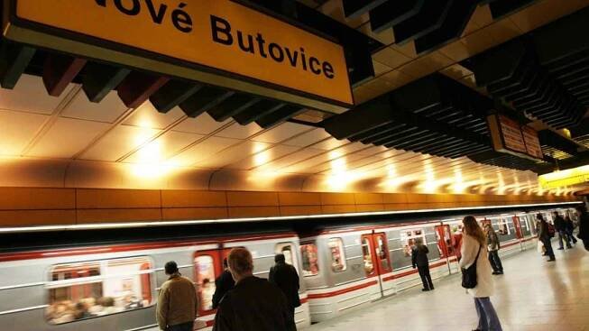 Stanice metra Nové Butovice v Praze. Ilustrační foto.