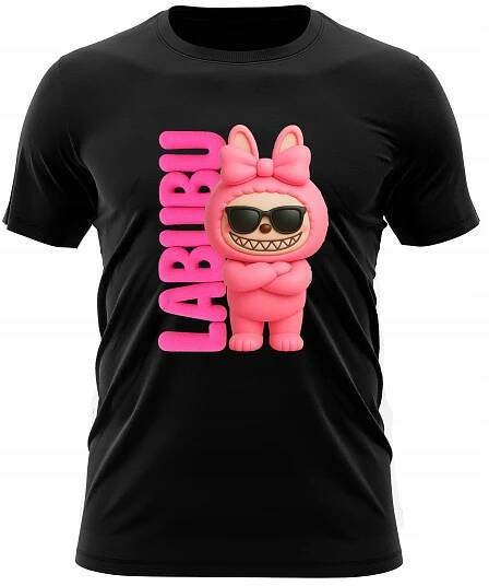 DĚTSKÉ TRIČKO LABUBU S POTISKEM LA BUBU JAKO DÁREK PRO DÍTĚ VELIKOSTI 104
