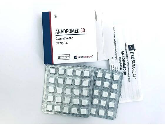 ANADROMED 50 (OXYMETHOLON) PERORÁLNÍ STEROID V TABLETECH
