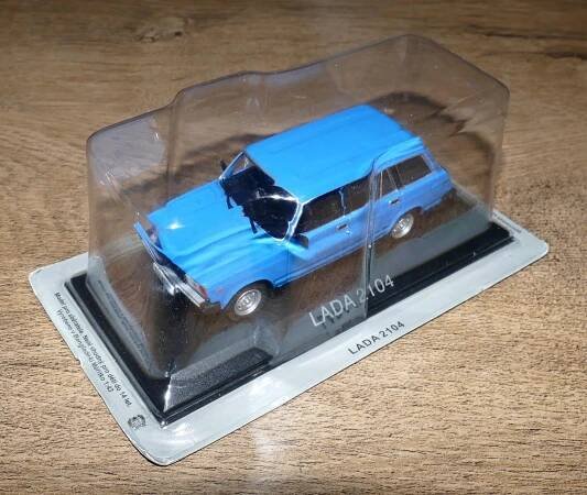 LADA 2104 DE AGOSTINI 1:43 NOVÉ