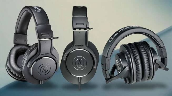Audio-Technica ATH-M20X Zdroj: Audio-Technica, koláž Živě.cz